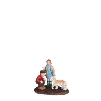 Tom & Tine with cat