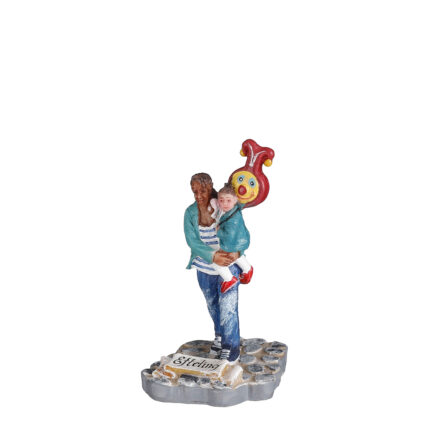 Efteling bezoekers Met Jokie ballon