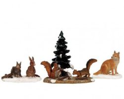 Lemax Woodland Animals, Set Of 4.*