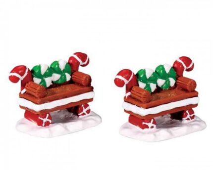 Peppermint Cookie Bench
