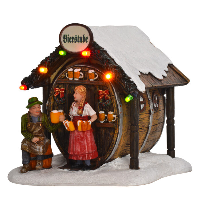610115 Christmas market Beer stand - Afbeelding 1