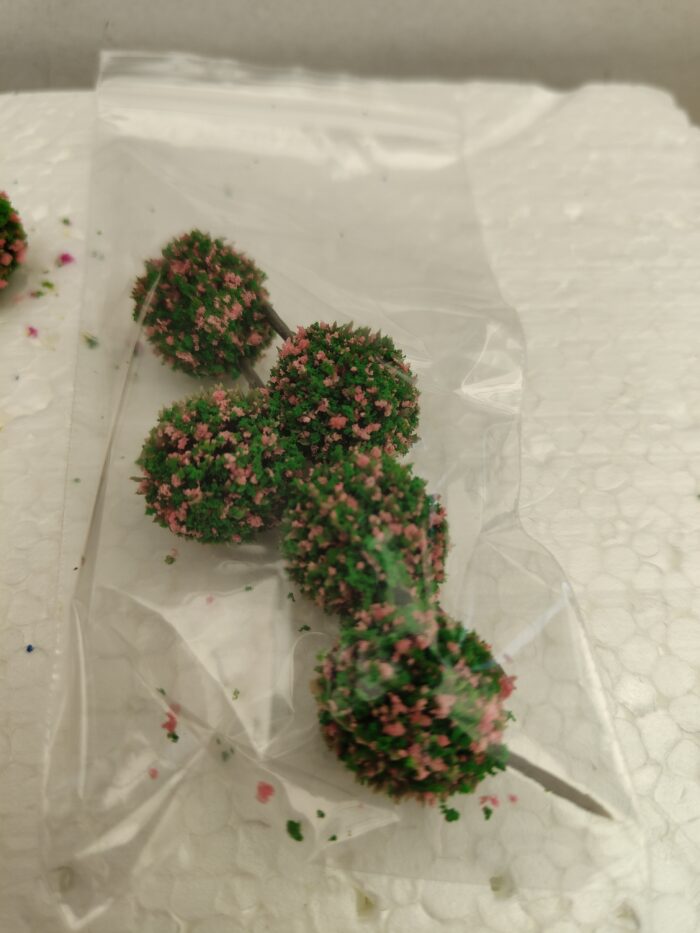 Foto 5 Bloembolletjes licht Rose - Afbeelding 2