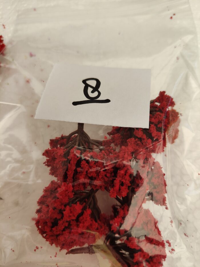 Foto 8 Struikjes hang Rood - Afbeelding 4