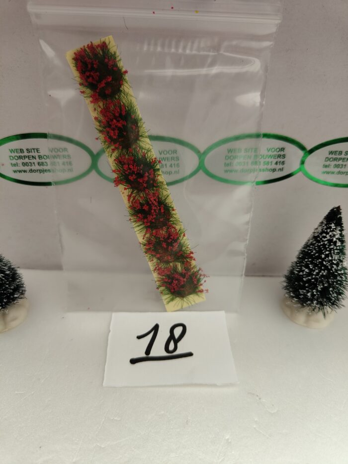 Foto 18 Graspolletje met rood - Afbeelding 3