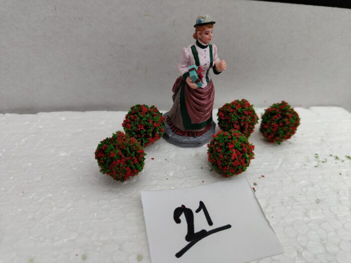 Foto 21 Bloembolletjes Rood - Afbeelding 3