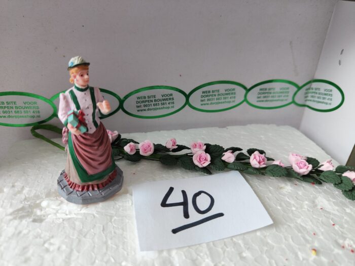 Foto 40 Streng Roze rozen - Afbeelding 2