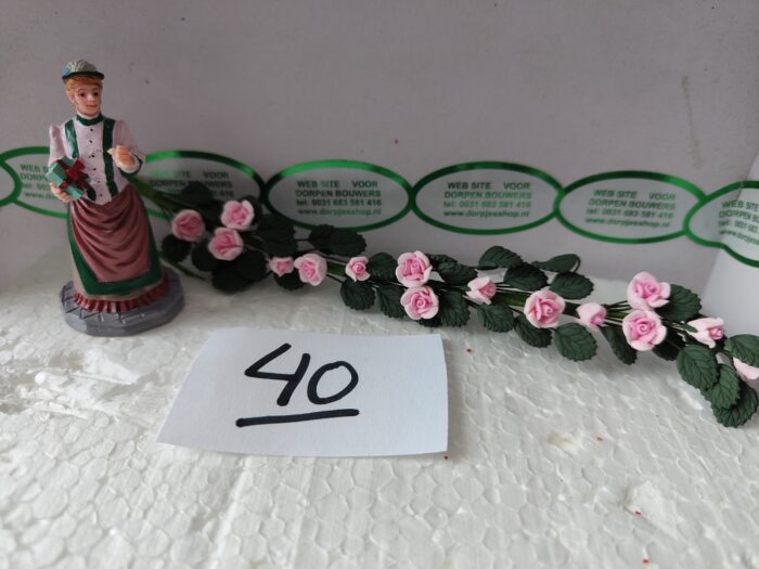 Foto 40 Streng Roze rozen - Afbeelding 3