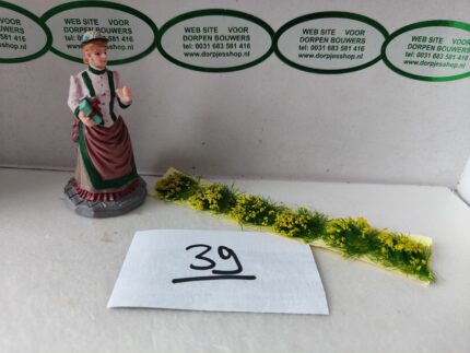 Foto 39 Graspolletjes met gele bloemetjes