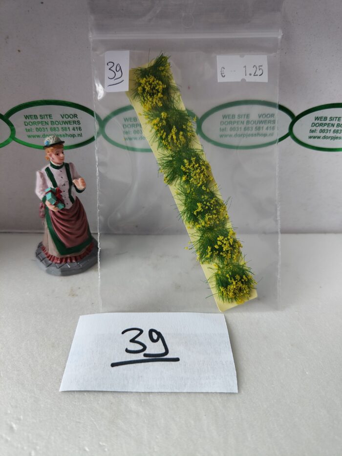 Foto 39 Graspolletjes met gele bloemetjes - Afbeelding 3