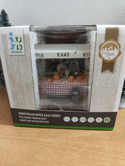 Intratuin de Brink marktkraam boter kaas en eieren