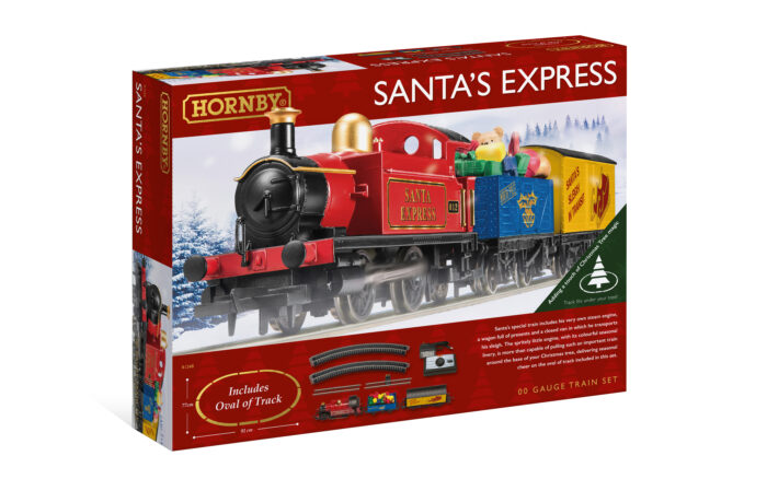 R1248PF-5055286694264_5 Hornby Santa's Express Christmas Treinset - Afbeelding 4