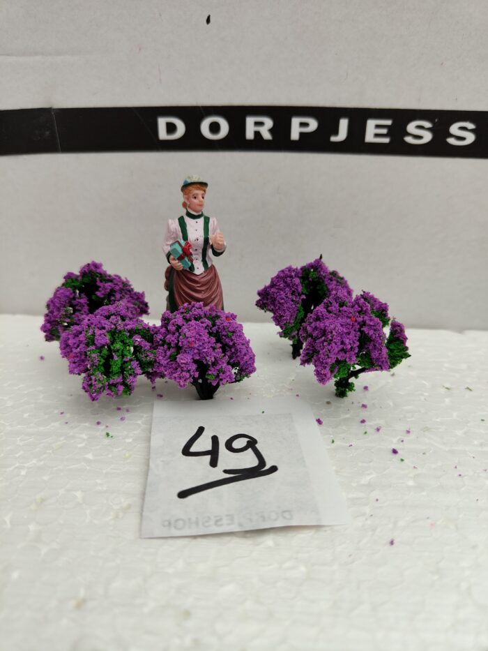 Foto 49 Struikjes Paars klein - Afbeelding 2