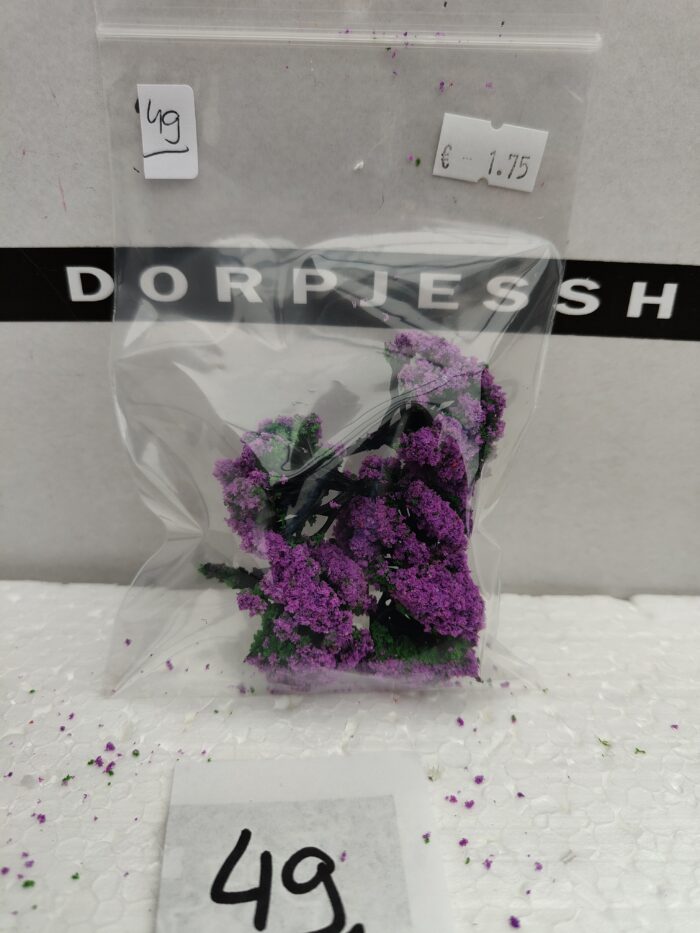 Foto 49 Struikjes Paars klein - Afbeelding 3