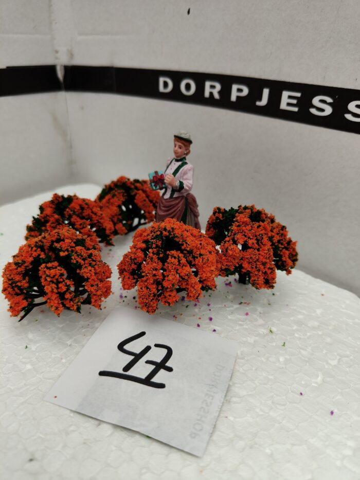 Foto 47 Struikjes Groen/ Orange groot - Afbeelding 4