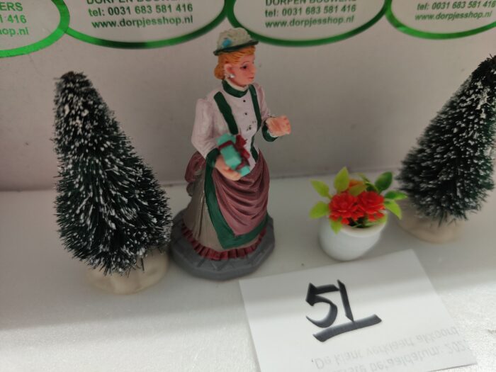 Foto 51 Bloempotje met orange bloemetjes - Afbeelding 2