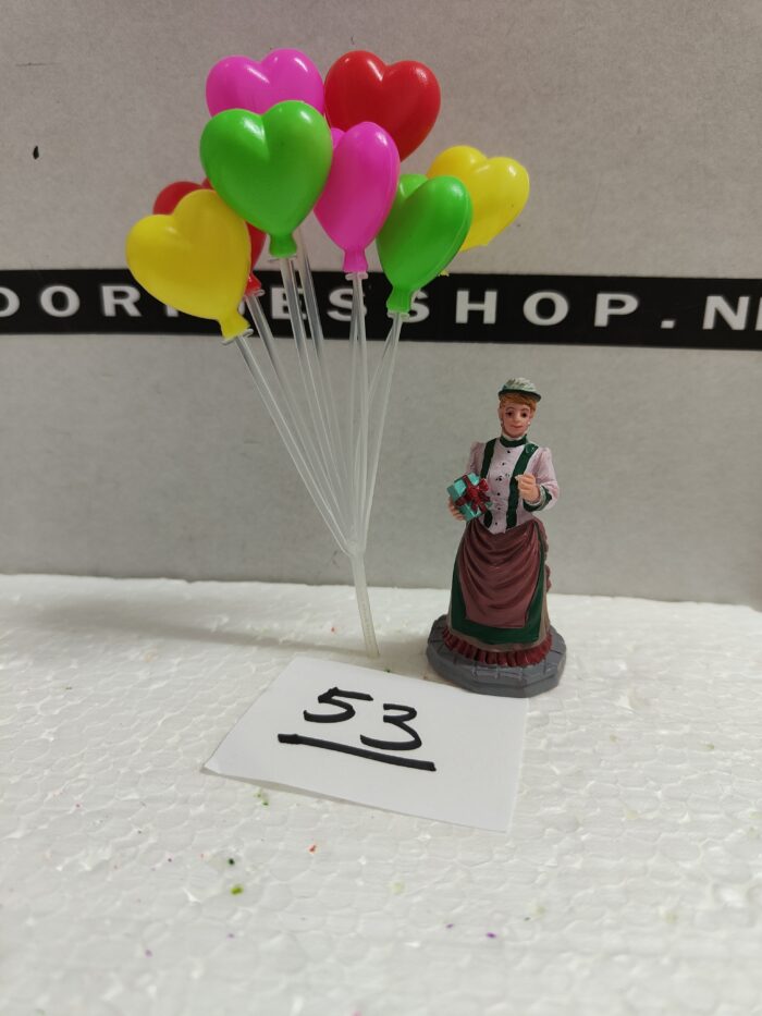 Foto 53 Hartjes ballonnen - Afbeelding 2