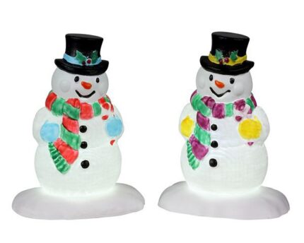 Holly Hat Snowman