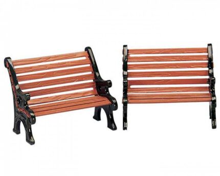 Lemax Park Bench, Set Of 2.*