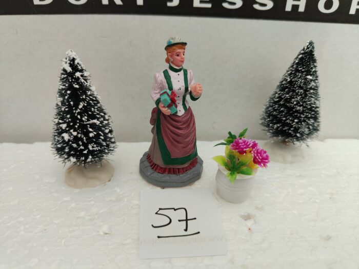 Foto 57 Bloempotje met Rose bloempjes - Afbeelding 3