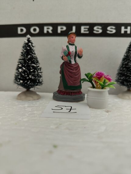 Foto 57 Bloempotje met Rose bloempjes