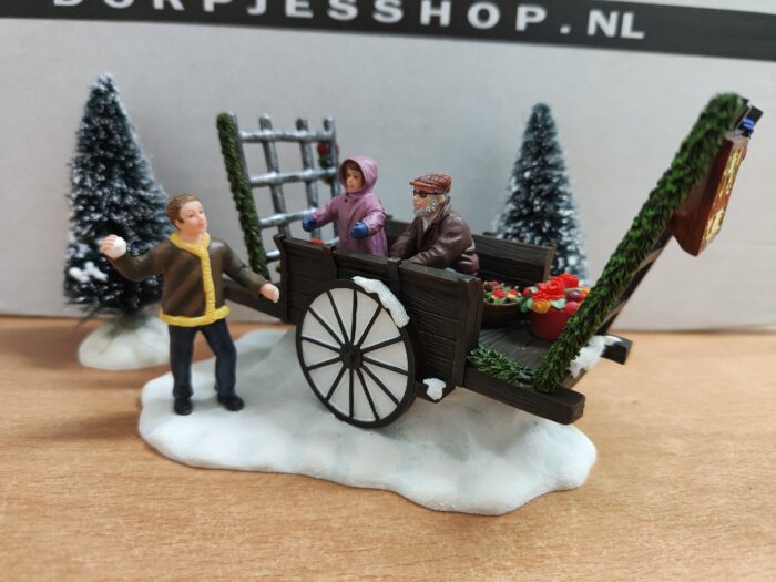 IMG20221218172043 Playing with snow around carriage - Afbeelding 5