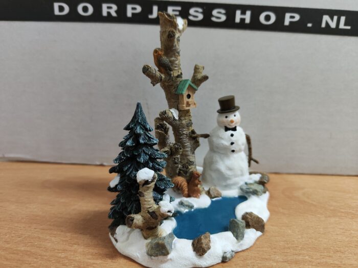 Snowman scenery - Afbeelding 3