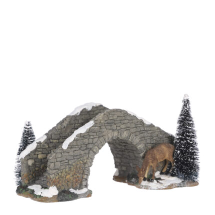 Stone Bridge with deer