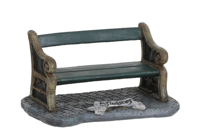 Bank_Eftelingminiatuur Bank miniatuur - Afbeelding 1