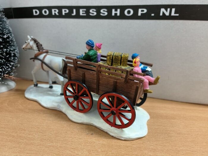 Winter Hay wagon - Afbeelding 2