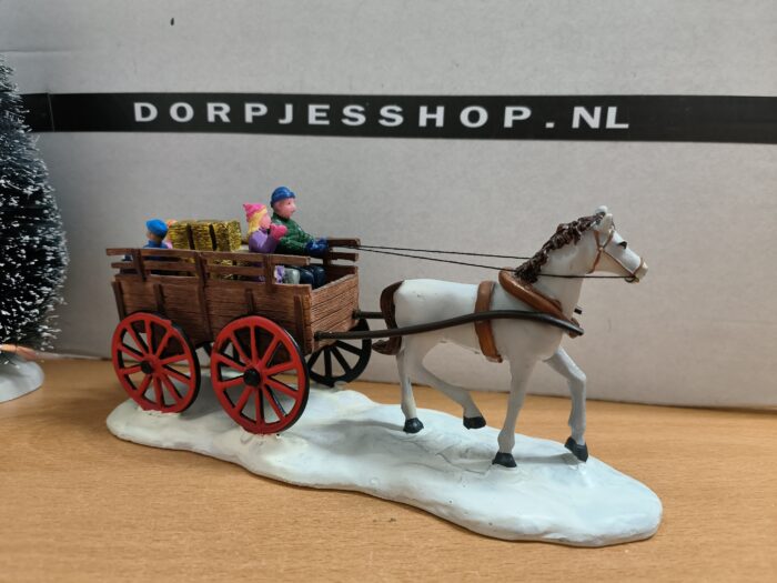 Winter Hay wagon - Afbeelding 3