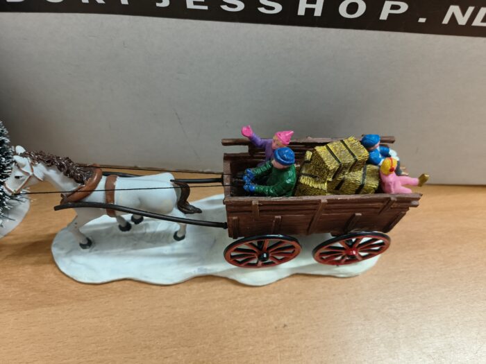 Winter Hay wagon - Afbeelding 4