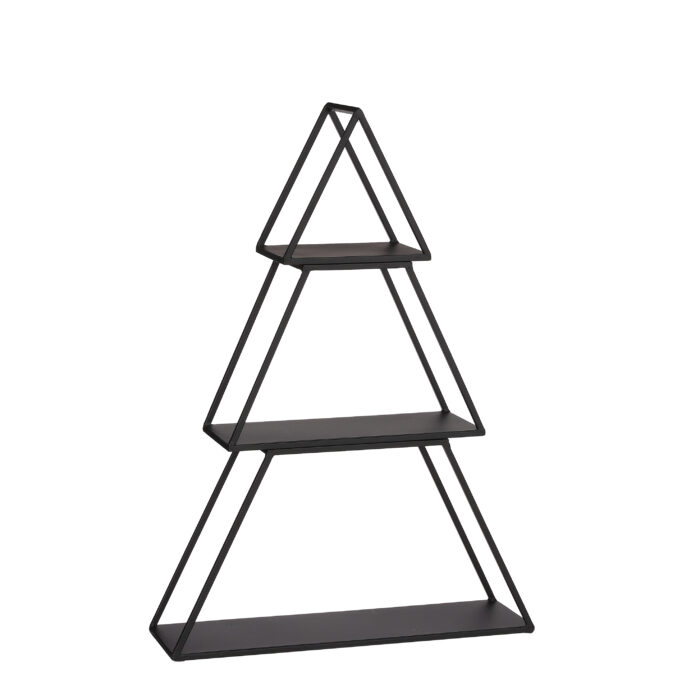 1125641 Decoratie tray boom zwart - Afbeelding 1