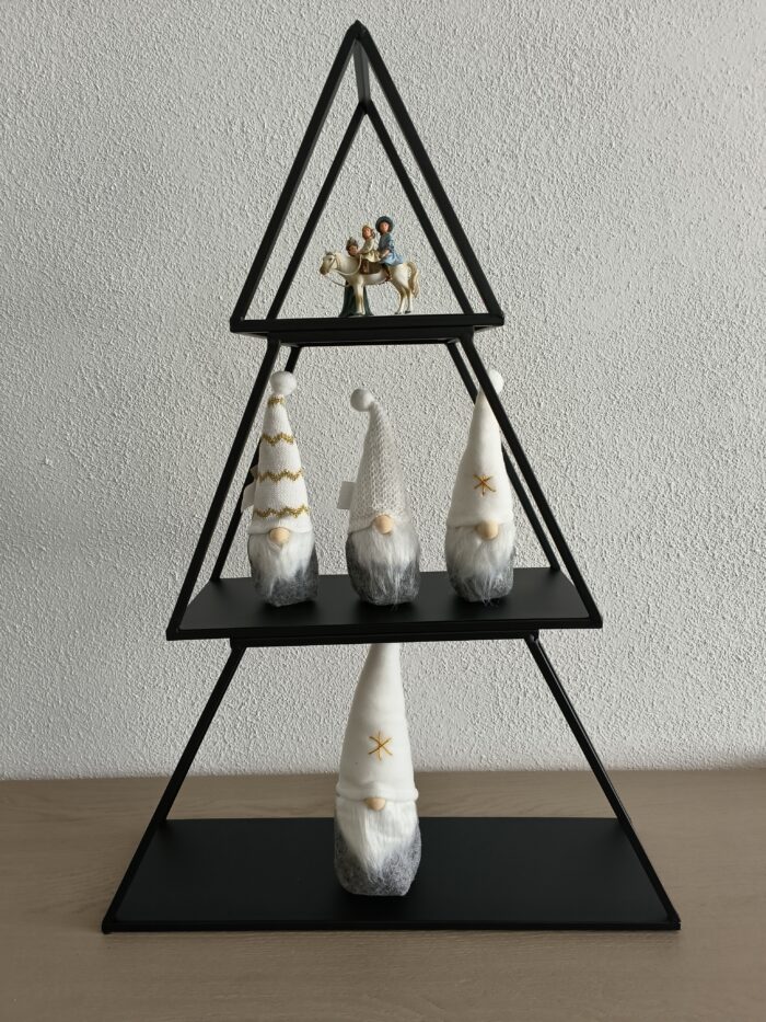 Decoratie tray boom zwart - Afbeelding 2