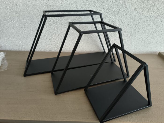 Decoratie tray boom zwart - Afbeelding 3