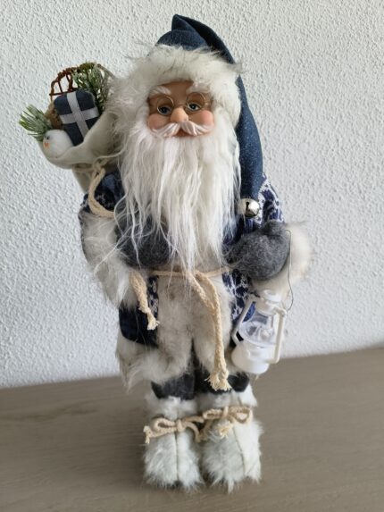 Kerstman 2 Blauw