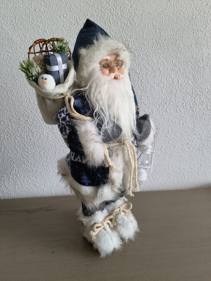 Kerstman 2 Blauw - Afbeelding 4