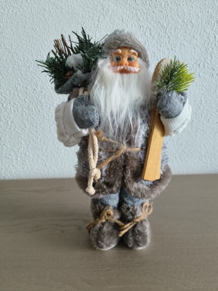 Kerstman 6 Grijs