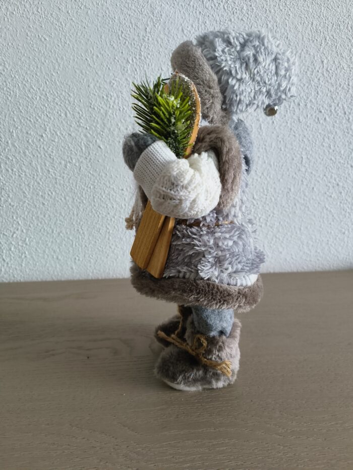 Kerstman 6 Grijs - Afbeelding 3