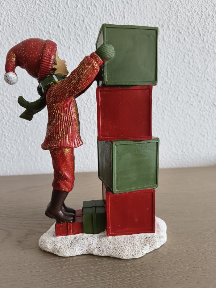 Jongen met blokken Noel - Afbeelding 3