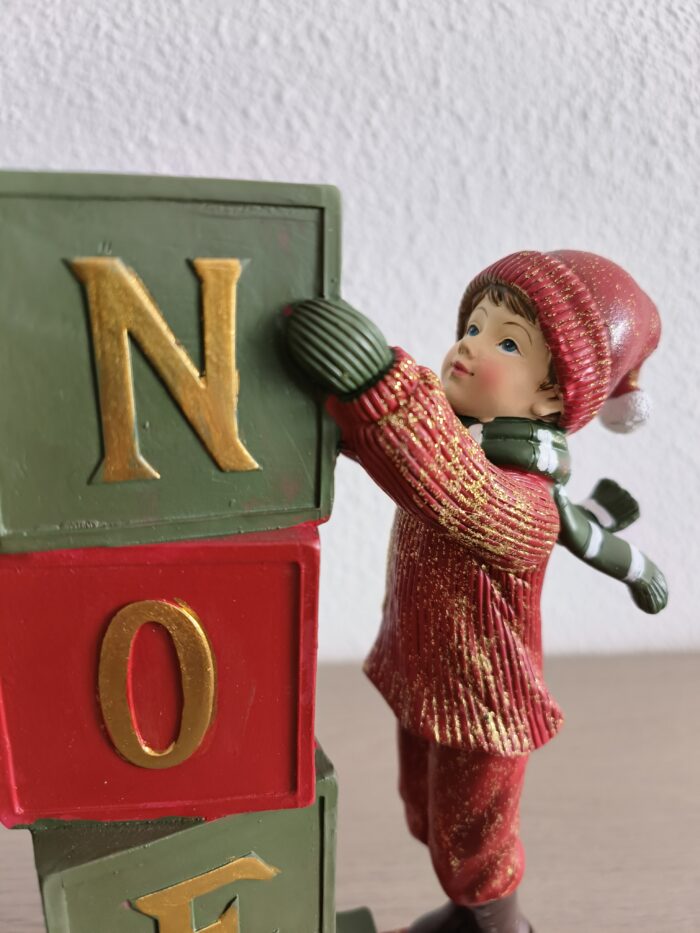 Jongen met blokken Noel - Afbeelding 5