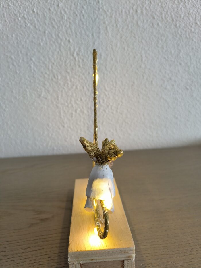 Verlichte maan met engeltje - Afbeelding 3