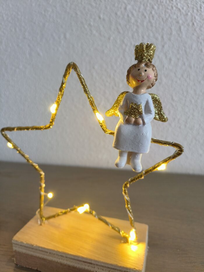 Verlichte ster met engeltje - Afbeelding 5