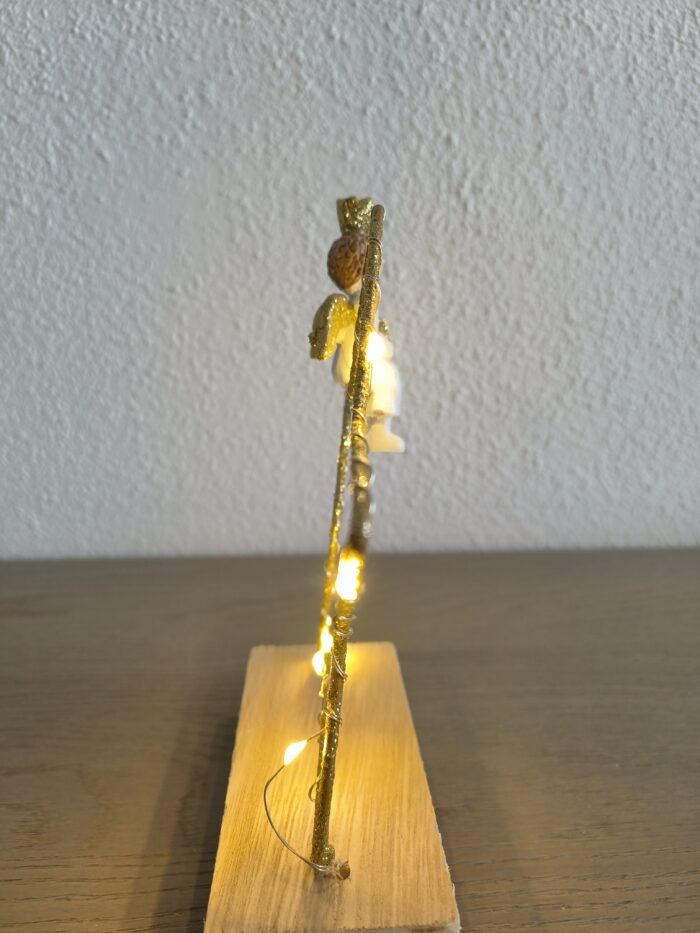 Verlichte ster met engeltje - Afbeelding 3