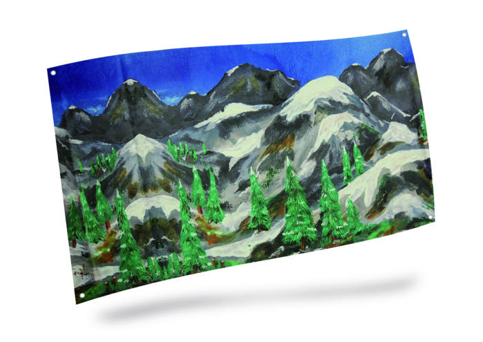 MYP30-8717545197523 MyVillage Achtergrond doek Schilderij - Afbeelding 1