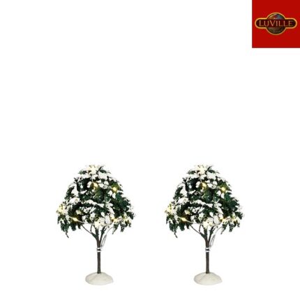 Snowy Tree 2 stuks