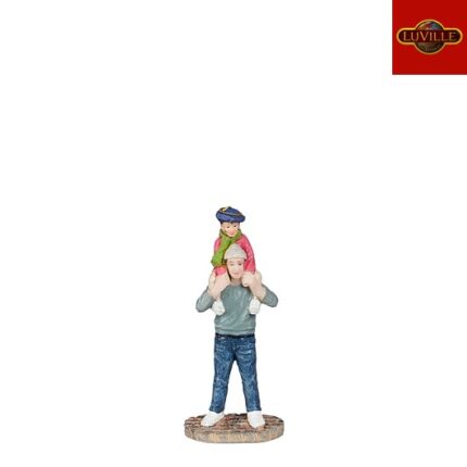 Vader met hulp pietje