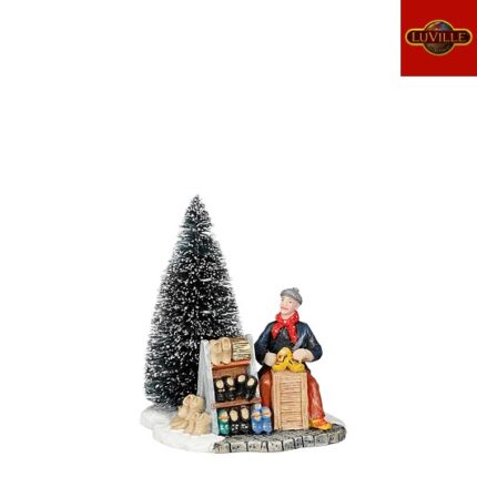 Selling wooden clogs