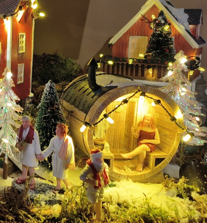 Santa is visiting the sauna - Afbeelding 3