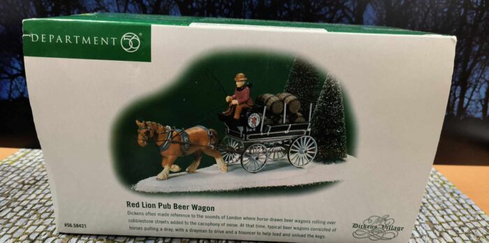 Red Lion Pub Beer Wagon - Afbeelding 2