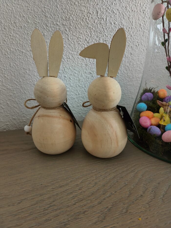Houten konijnen - Afbeelding 4
